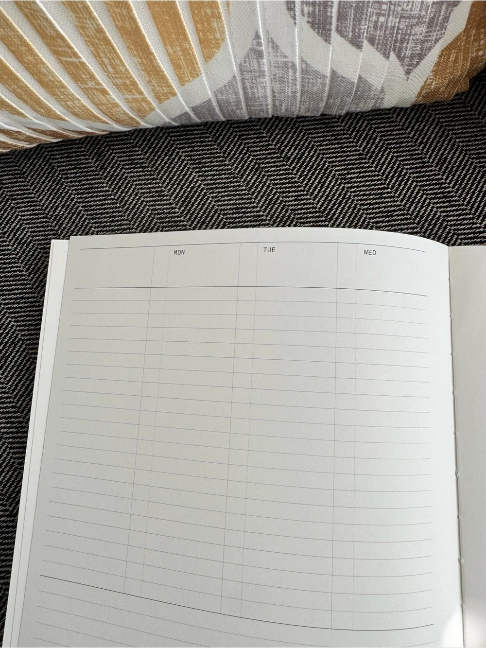Cloth & Paper Analog Weekly Planner NWT